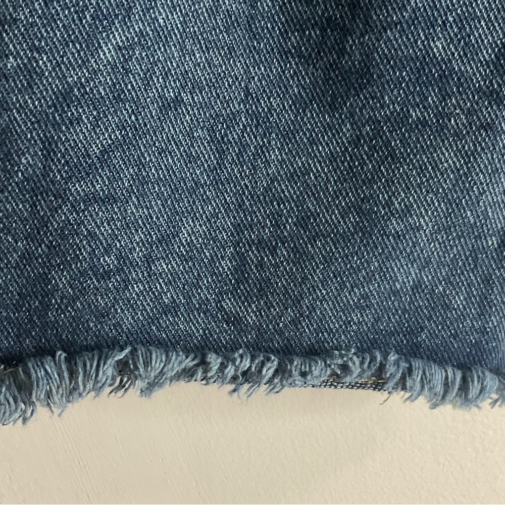 Boohoo Man Relaxed Fit Rigid Multi Rip Denim Shorts - Picture 7 of 15